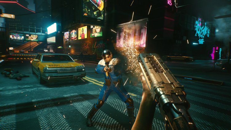 Cyberpunk 2077 — мод на физику в игре